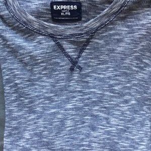 Men’s long sleeve waffle shirt